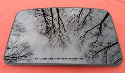Jaguar S-Type 2004 año específico OEM fábrica techo corredizo vidrio ¡Envío gratuito!  Foto 1 de 4
