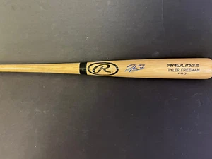 Tyler Freeman Rockies Auto Signed ENGRAVED Blonde Bat BECKETT Rookie Hologram . - Picture 1 of 3