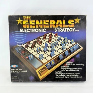 The Generals Electronic Strategy Board Game Complete Vtg 1980's Spares or Repair - Picture 1 of 8