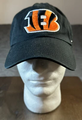 Gorra '47 Cincinnati Bengals para hombre talla única negra NFL Joe Burrow fútbol americano Ohio Foto 1 de 4