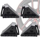 Wheel Chock Rubber,For RV,Truck,Car,Wheel Stopper,Combo-4 Pack,Travel ＆ Camping