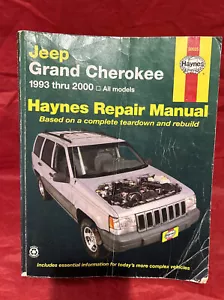 Jeep Grand Cherokee 1993 bis 2004 Haynes Reparaturanleitung: 50025 - Bild 1 von 9
