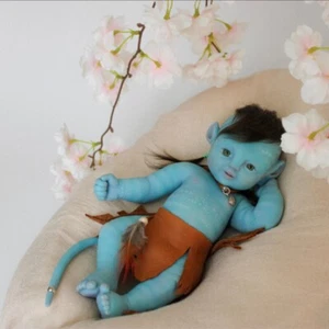 OOAK Avatar Inspired Realistic Reborn Baby Doll - Picture 1 of 2