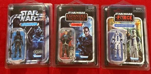 Star Wars Hasbro VC 3-3/4" Starkiller Shadow Stormtrooper & Commander MOMC - Bild 1 von 5