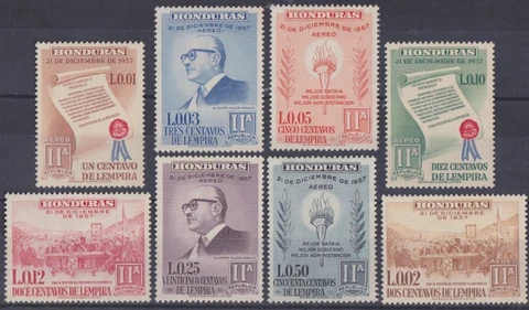 F-EX42663 HONDURAS MNH 1964 PRESIDENT RAMON VILLEDA MORALES Cover