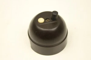 1 X Old Pressure Switch Bakelite Switch Exposed Light Switch Print - Picture 1 of 9