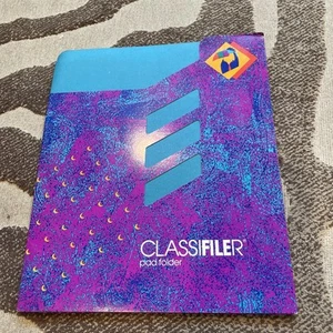 NOS RARE MEAD Super Shades Classifiler Pad Folder - Picture 1 of 9