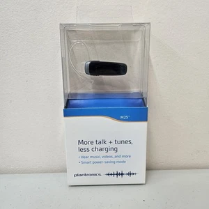 Plantronics M25 In-Ear Only Headphone Headset Earloop Bluetooth NIB - Picture 1 of 7