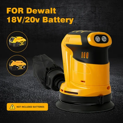 For Dewalt DCW210N Cordless Brushless 18v XR Random Orbital Sander 125mm + Dust