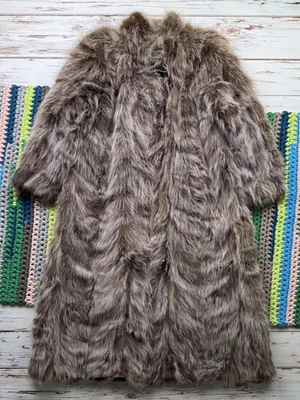 Vintage Real Fur Coat Men’s Size S - Image 1 of 4