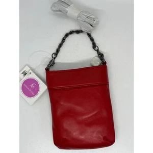 NEU MIT ETIKETT AG AMALIA Gomez IFlip Tasche italienisches Leder Crossbody Mini Tasche verstellbare Kette - Bild 1 von 6