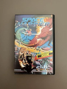 Jeu Space Harrier Amstrad CPC 6128 664 Disk Elite / Sega - Zdjęcie 1 z 9