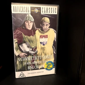A Connecticut Yankee in King Arthur's Court VHS 1949 Bing Crosby Tested VGC - Picture 1 of 5