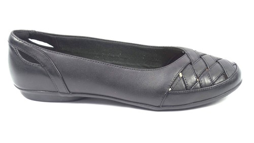 Ballerine Clarks Collection in pelle o camoscio Gracelin Labirinto Nero