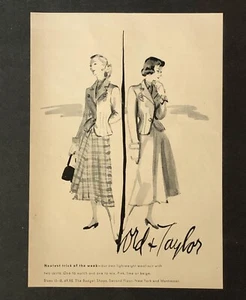 1948 Lord & Taylor Advertisement Women Fashion Dress Suits Vintage Print AD - Bild 1 von 2