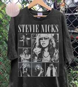 Stevie Nicks Vintage T Shirt, Unisex Retro Band Tee, Fleetwood Mac Gift For Fans - Picture 1 of 3