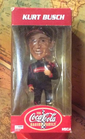Kurt Busch 97 The Coca Cola Racing Family Bobblehead Cover