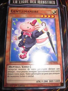 YU-GI-OH! COMMUNE GENTLEMANDRE BP03-FR106 NEUF MINT FRANCAIS - Picture 1 of 1