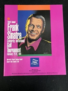 1991 FRANK SINATRA CELEBRITY INVITATIONAL GOLF TOURNAMENT PROGRAM, PALM SPRINGS - Picture 1 of 9