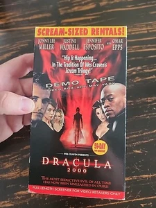 Dracula 2000 (VHS, 2001) Johnny Lee Miller, Justine Waddell - Demo Tape Horror - Picture 1 of 8