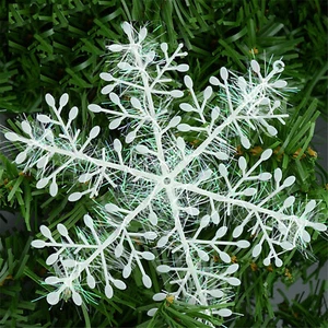 Copos de nieve 15 cm decoración de Navidad decoración de abeto decoración de árbol de Navidad decoración XXL - Imagen 1 de 18