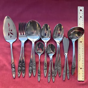 My Rose by Oneida Serving Pieces Choose Your Pieces - Picture 1 of 3