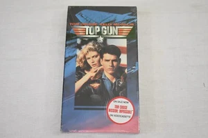 SEALED Top Gun VHS 1986 Early Release Watermarks Security Tape 1987 Copyright - Photo 1 sur 10