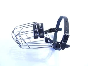 Canasta de alambre de metal fuerte bozal para perro para Dachshund y perros similares - Imagen 1 de 8