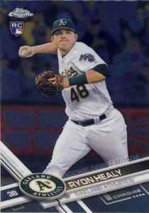 (7) 2017 Topps Chrome Update RYON HEALY Rookie Debut LOT #HMT84 Athletics - Picture 1 of 1