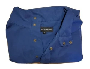 JACK NICKLAUS GOLF MARINEBLAU WIND PULLOVER TASCHE JACKE HERREN GR. L - Bild 1 von 6