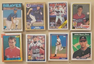 1986 - 1993 TOPPS BASEBALL ATLANTA BRAVES TEAM SETS- CHOOSE YOUR YEAR - Picture 1 of 1