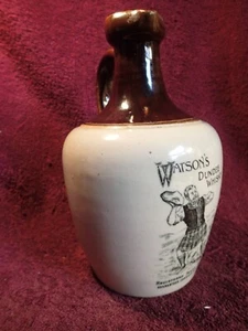 RARA BROCCA WHISKY 1/4 GALLONE WATSONS DUNDEE BUCHAN PORTOBELLO EDINBURGH - Foto 1 di 8