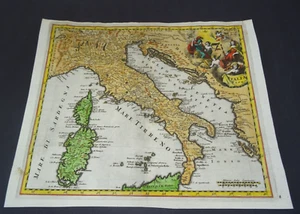 Antique Map of Italy by Philipp Cluver 1697 - Picture 1 of 5