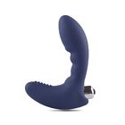 Vibratore per prostata in silicone dildo anale vibrante fallo liscio indossabile