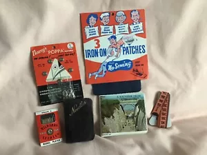 VINTAGE RARE NEEDLE AND SEWING COLLECTABLES ALL IN GOOD USED VINTAGE CONDITION. - Picture 1 of 12