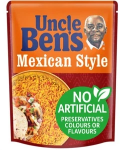 Uncle Bens microwave Rice 250g / Mexican Style / Perfect In 2 Mins - Picture 1 of 1