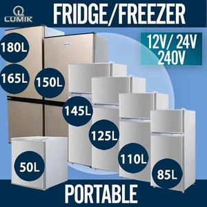 50L 85L 110L 125L 145L 150L 165L 180L Portable Fridge Freezer 12V 24V 240V - Picture 1 of 54
