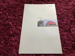 Audi A3 Sport Brochure 2002, rare UK issue - Picture 1 of 1
