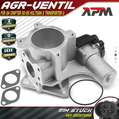 Valvola EGR per VW Crafter 30-35 30-50 Multivan V Transporter T5 Touareg 2.5 TDI - Immagine 1 di 4