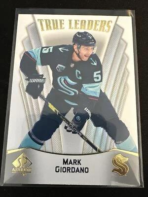 2021-22 SP Authentic True Leaders Mark Giordano #TL-3 - Image 1 of 2
