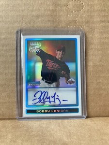 Bobby Lanigan 2009 Bowman Chrome Refractor Auto /500 BCP124