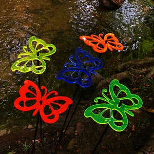 Parasol Mariposa 5x Lámpara Grande Decoración Conector de Jardín Captador de Luz - Imagen 1 de 4