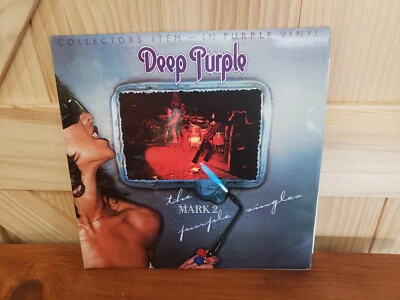 Deep Purple - Mark 2: The Purple Singles PURPLE VINYL Album LP 1979 GT Britain - Image 1 of 4