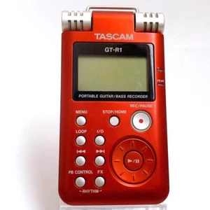 Used TASCAM GT-R1 Red Portable Guitar Bass Recorder Japan Import Audio Recorder - Picture 1 of 8