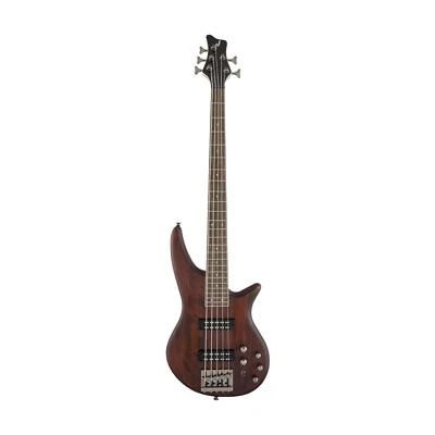Jackson JS Series Spectra JS3 5-String Bass Guitar, Laurel FB, Walnut Stain - Image 1 of 4