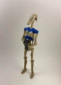 Custom Star Wars 6in Black Series OOM Battle Droid Pilot Figure windu mace - Picture 1 of 3