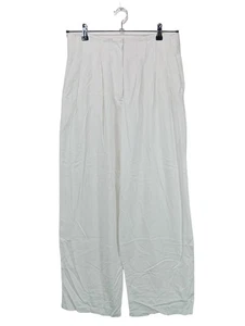 ASOS Pantalón abombado Mujeres Pantalón Talla EU 40 blanco look casual - Imagen 1 de 5