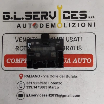 CENTRALINA MODULO UNITA COMANDO GESTIONE PORTA PORTIERA ANTERIORE DX AUDI Q3 8U - Immagine 1 di 4
