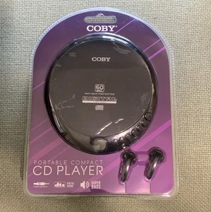 Coby Portable Compact CD-191-BLK Player w/ Anti-Skip Protection Brand New Sealed - Picture 1 of 2