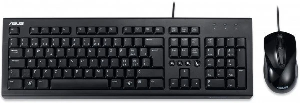 Asus U2000 Wired Keyboard and Mouse Desktop Kit - Image 1 of 3